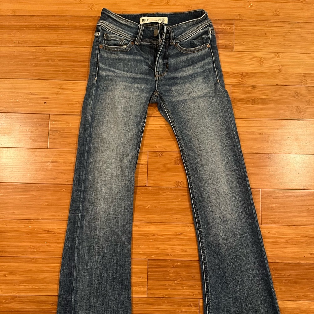 BKE mid rise bootcut jeans
